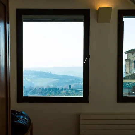Zafferano Rooftop Terrace Tower House San Gimignano
